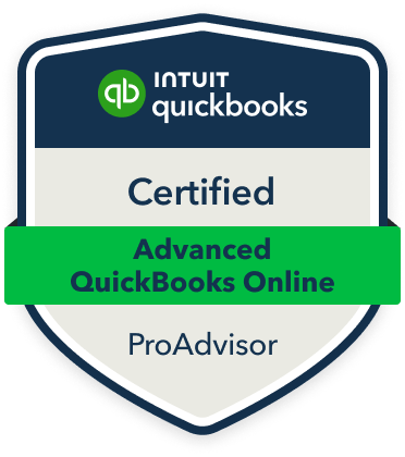 Certified Advanced QuickBooks Online ProAdvisor Logo